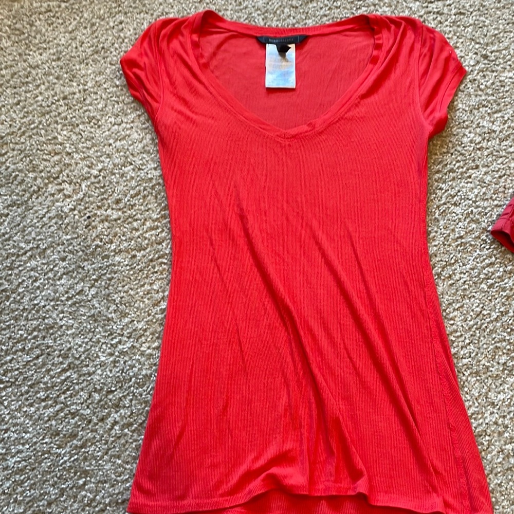 BCBG shirt sleeve casual shirt